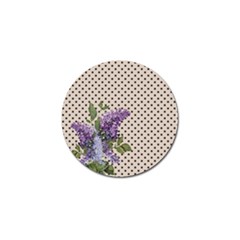 Vintage Lilac Golf Ball Marker by Valentinaart