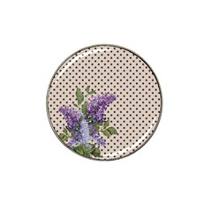 Vintage Lilac Hat Clip Ball Marker by Valentinaart