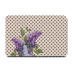 Vintage Lilac Small Doormat  by Valentinaart