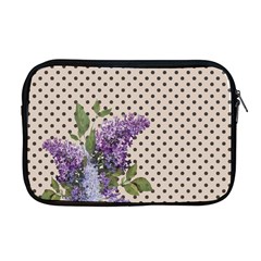 Vintage Lilac Apple Macbook Pro 17  Zipper Case by Valentinaart