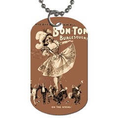 Bon-ton Dog Tag (one Side) by Valentinaart