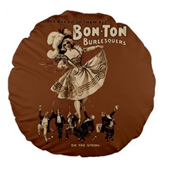 Bon-ton Large 18  Premium Flano Round Cushions by Valentinaart