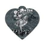 Bon-ton Dog Tag Heart (Two Sides) Back