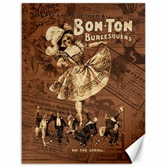 Bon-ton Canvas 12  X 16   by Valentinaart