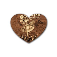 Bon-ton Heart Coaster (4 Pack)  by Valentinaart