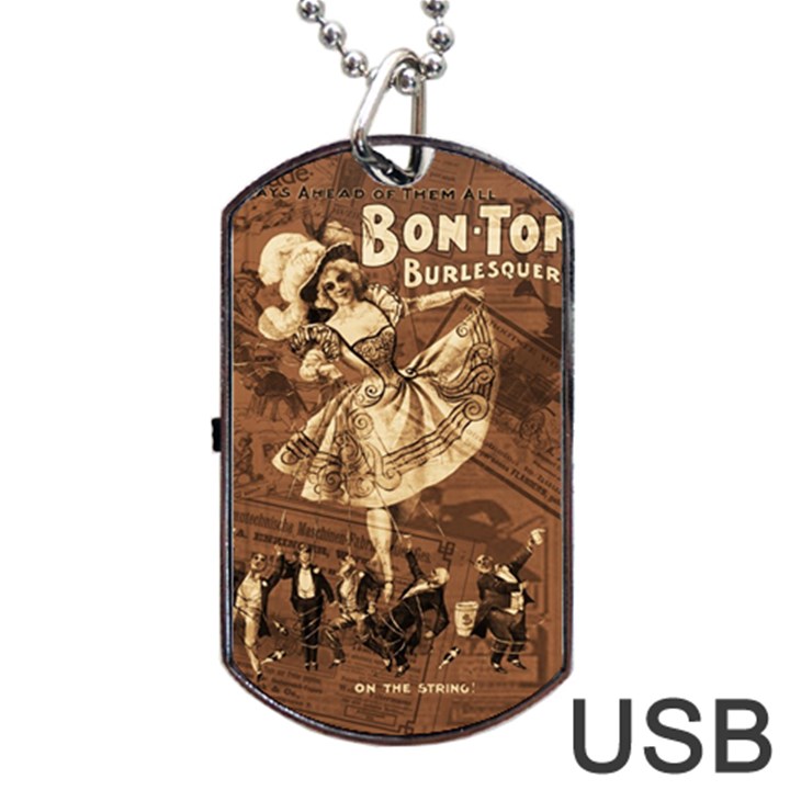 Bon-ton Dog Tag USB Flash (Two Sides)