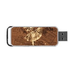 Bon-ton Portable Usb Flash (two Sides) by Valentinaart