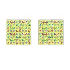 Toys Pattern Cufflinks (square) by Valentinaart