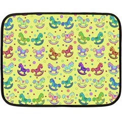 Toys Pattern Fleece Blanket (mini) by Valentinaart