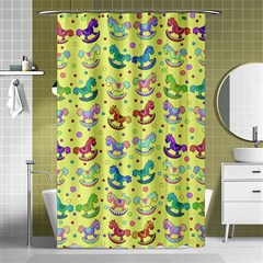 Toys Pattern Shower Curtain 48  X 72  (small)  by Valentinaart