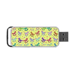 Toys Pattern Portable Usb Flash (two Sides) by Valentinaart