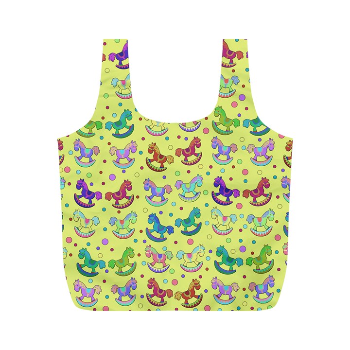 Toys pattern Full Print Recycle Bags (M) 