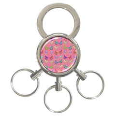 Toys Pattern 3-ring Key Chains by Valentinaart