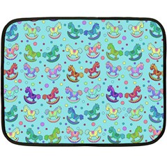 Toys Pattern Double Sided Fleece Blanket (mini)  by Valentinaart