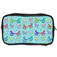 Toys Pattern Toiletries Bags 2-side by Valentinaart