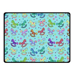 Toys Pattern Fleece Blanket (small) by Valentinaart