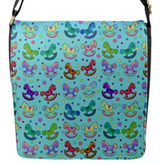 Toys Pattern Flap Messenger Bag (s) by Valentinaart