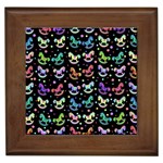 Toys pattern Framed Tiles Front