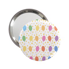 Balloon Star Rainbow 2 25  Handbag Mirrors by Mariart