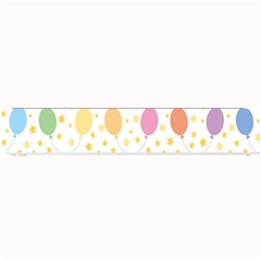 Balloon Star Rainbow Small Bar Mats by Mariart