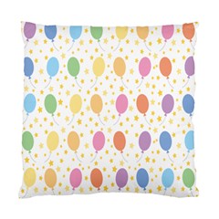 Balloon Star Rainbow Standard Cushion Case (two Sides) by Mariart