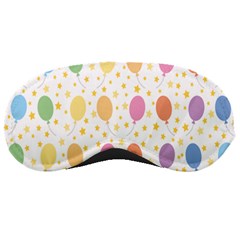 Balloon Star Rainbow Sleeping Masks by Mariart