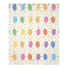 Balloon Star Rainbow Shower Curtain 60  X 72  (medium)  by Mariart