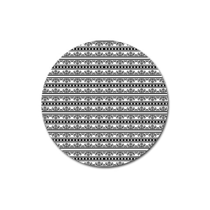 Pattern Magnet 3  (Round)