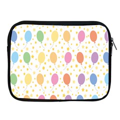 Balloon Star Rainbow Apple Ipad 2/3/4 Zipper Cases by Mariart