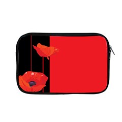 Flower Floral Red Back Sakura Apple Macbook Pro 13  Zipper Case by Mariart