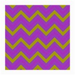 Zig zags pattern Medium Glasses Cloth Front