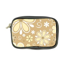 Flower Floral Star Sunflower Grey Coin Purse by Mariart