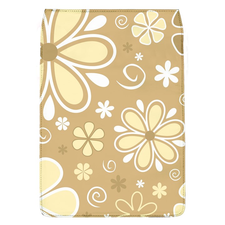 Flower Floral Star Sunflower Grey Flap Covers (L) 