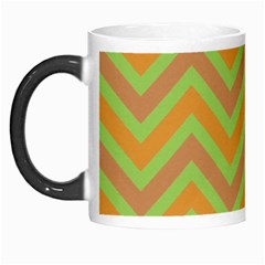 Zig Zags Pattern Morph Mugs by Valentinaart