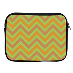 Zig Zags Pattern Apple Ipad 2/3/4 Zipper Cases by Valentinaart