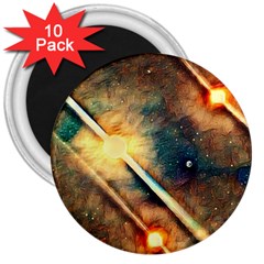 Light Space 3  Magnets (10 Pack) 