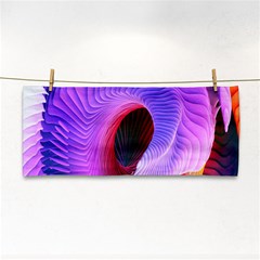 Digital Art Spirals Wave Waves Chevron Red Purple Blue Pink Cosmetic Storage Cases by Mariart