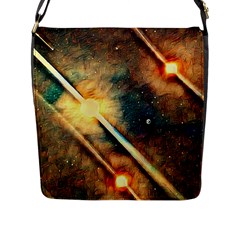 Light Space Flap Messenger Bag (l)  by DeneWestUK