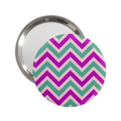 Zig Zags Pattern 2 25  Handbag Mirrors by Valentinaart