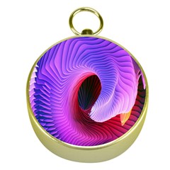 Digital Art Spirals Wave Waves Chevron Red Purple Blue Pink Gold Compasses by Mariart