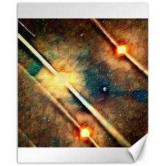 Light Space Canvas 16  X 20   by DeneWestUK