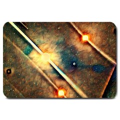 Light Space Large Doormat  by DeneWestUK