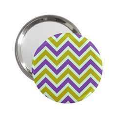 Zig Zags Pattern 2 25  Handbag Mirrors by Valentinaart