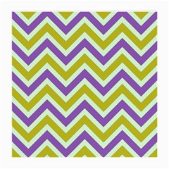 Zig Zags Pattern Medium Glasses Cloth by Valentinaart