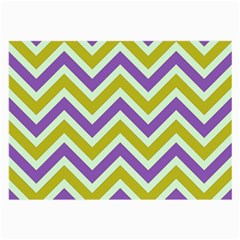 Zig Zags Pattern Large Glasses Cloth (2-side) by Valentinaart