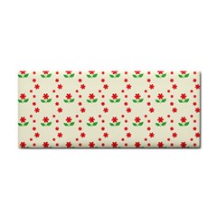 Flower Floral Sunflower Rose Star Red Green Cosmetic Storage Cases by Mariart