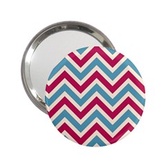 Zig Zags Pattern 2 25  Handbag Mirrors by Valentinaart