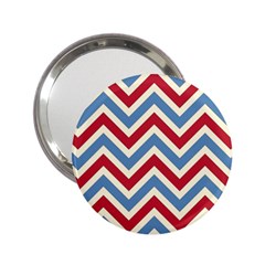 Zig Zags Pattern 2 25  Handbag Mirrors by Valentinaart