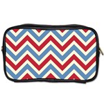 Zig zags pattern Toiletries Bags 2-Side Front