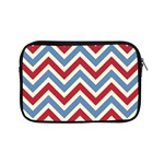 Zig zags pattern Apple iPad Mini Zipper Cases Front